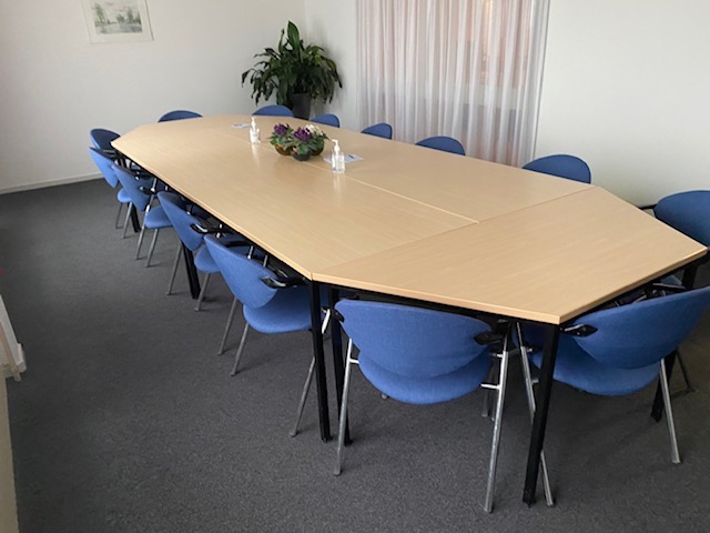 the meeting room"